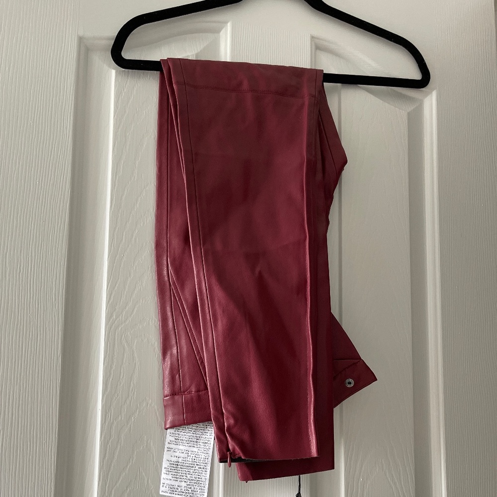 Zara Faux Letter skinny pants